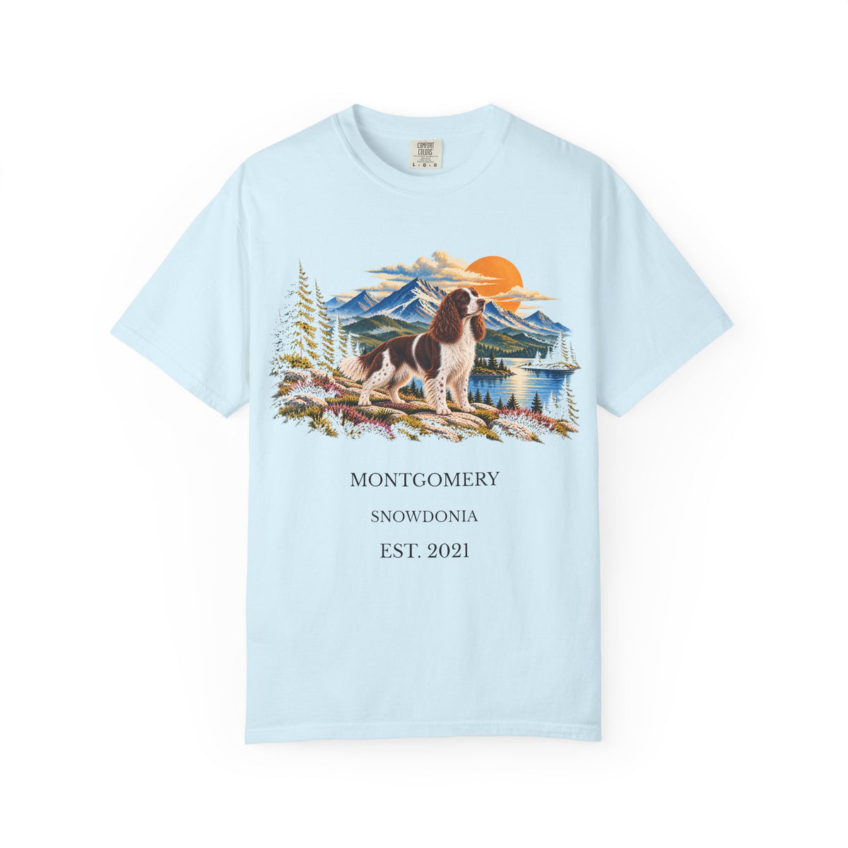 Personalised Horizon Dog T-Shirt D07