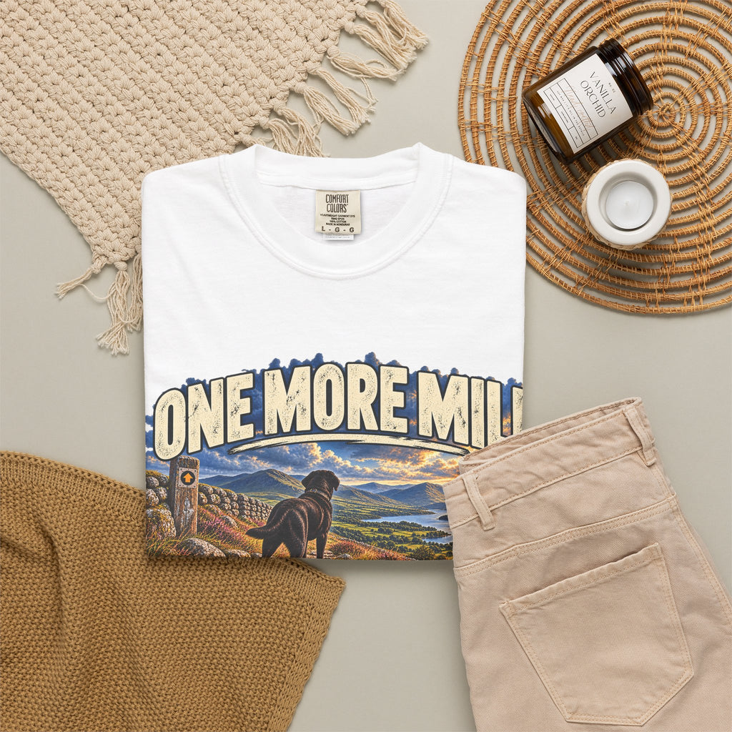 MiSQue Walk First — One More Mile Labrador T-Shirt