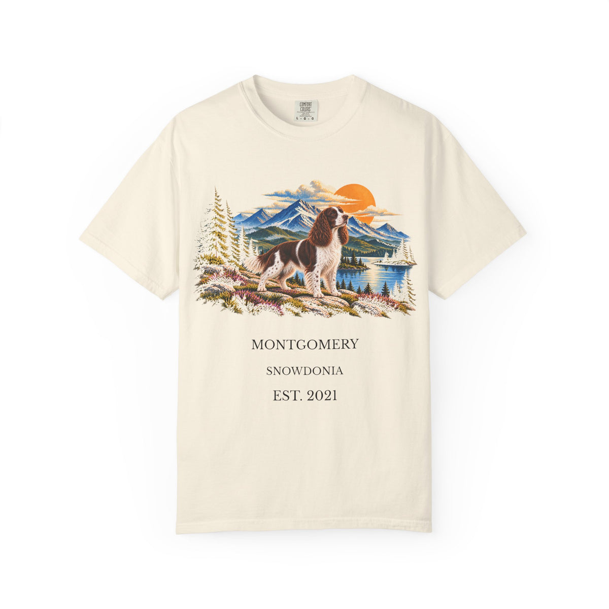Personalised Horizon Dog T-Shirt D07