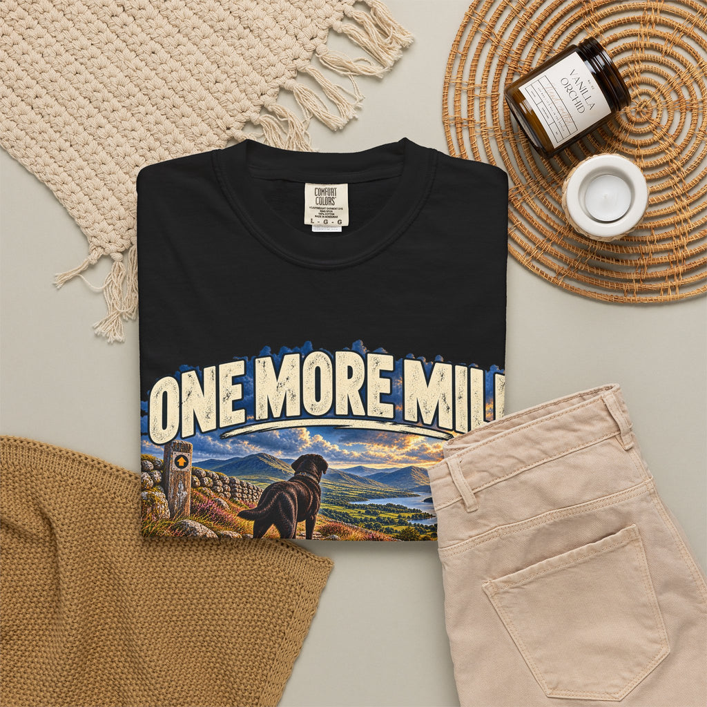 MiSQue Walk First — One More Mile Labrador T-Shirt