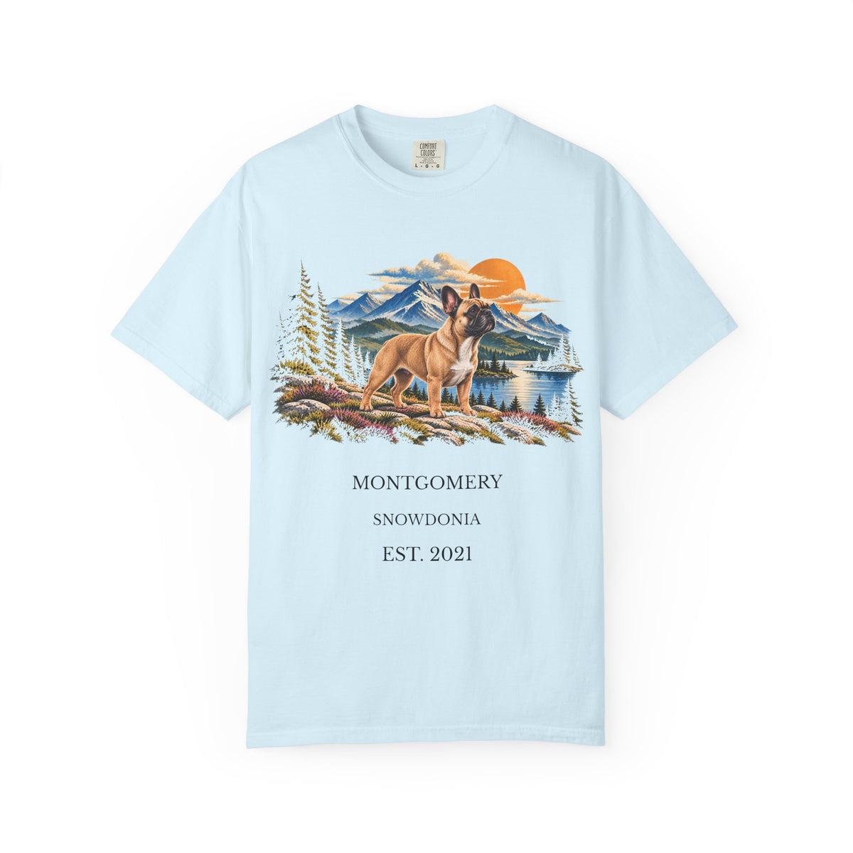 Personalised Horizon Dog T-Shirt D06