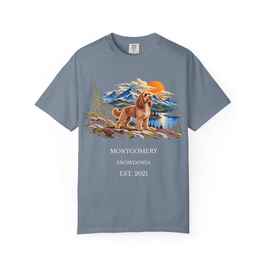 Personalised Horizon Dog T-Shirt D08