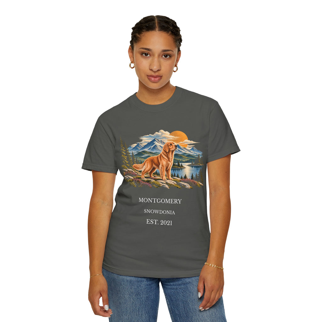 Personalised Horizon Dog T-Shirt D03