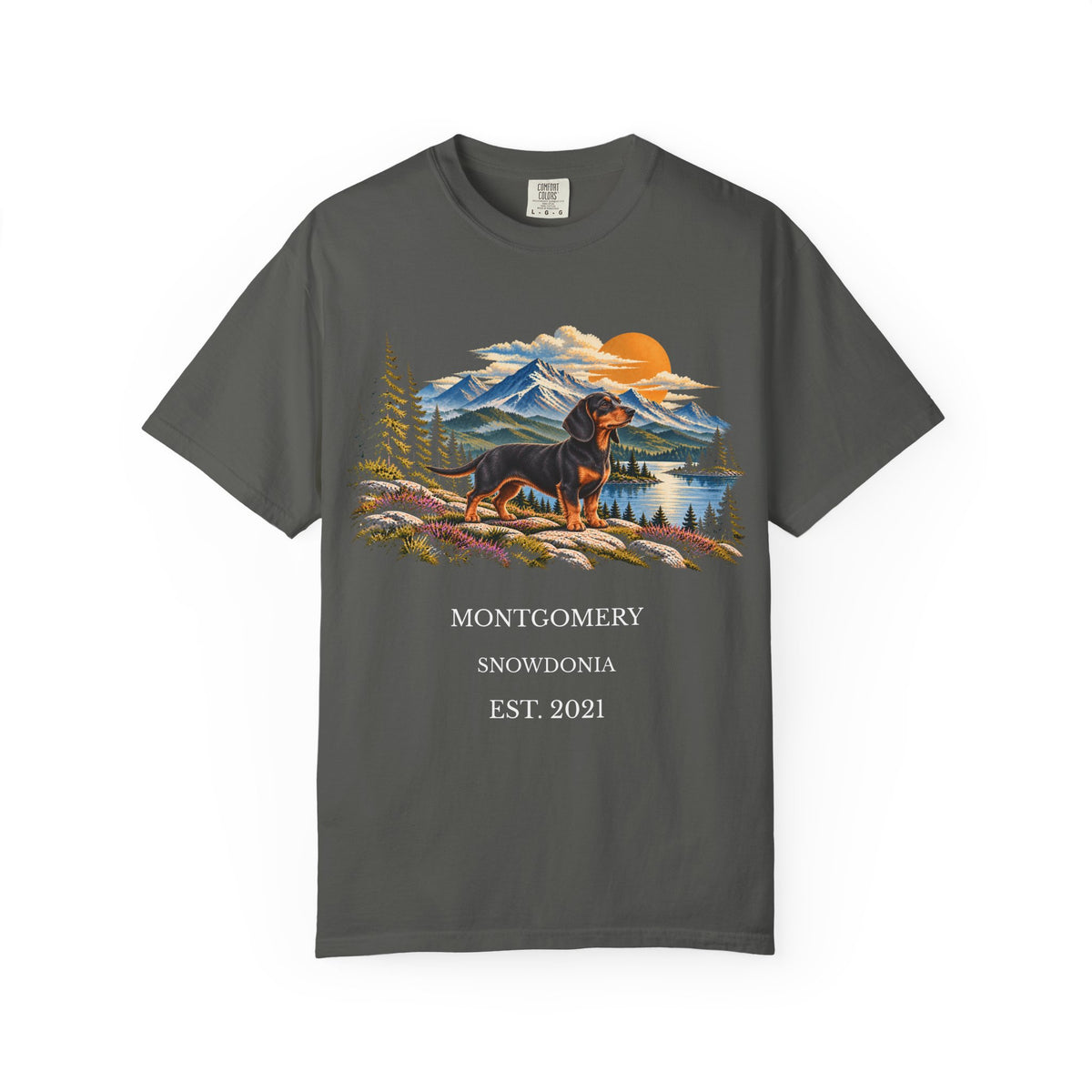 Personalised Horizon Dog T-Shirt D05