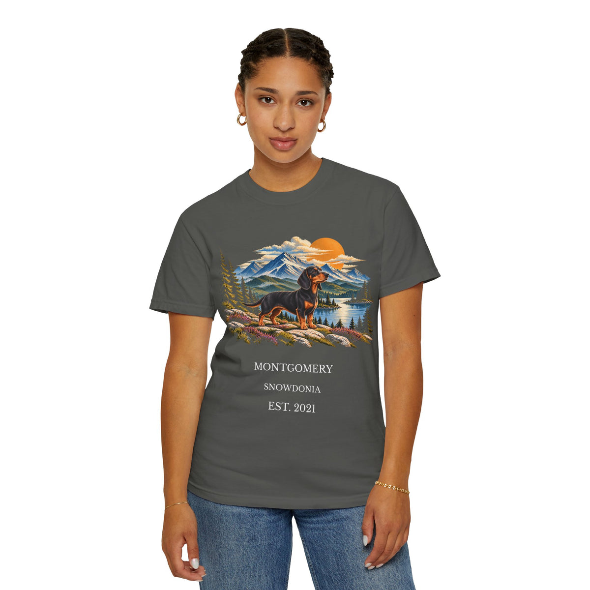 Personalised Horizon Dog T-Shirt D05