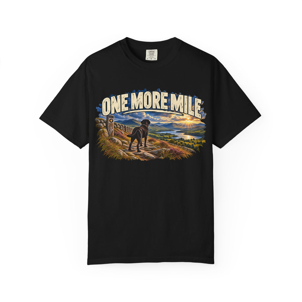 MiSQue Walk First — One More Mile Labrador T-Shirt