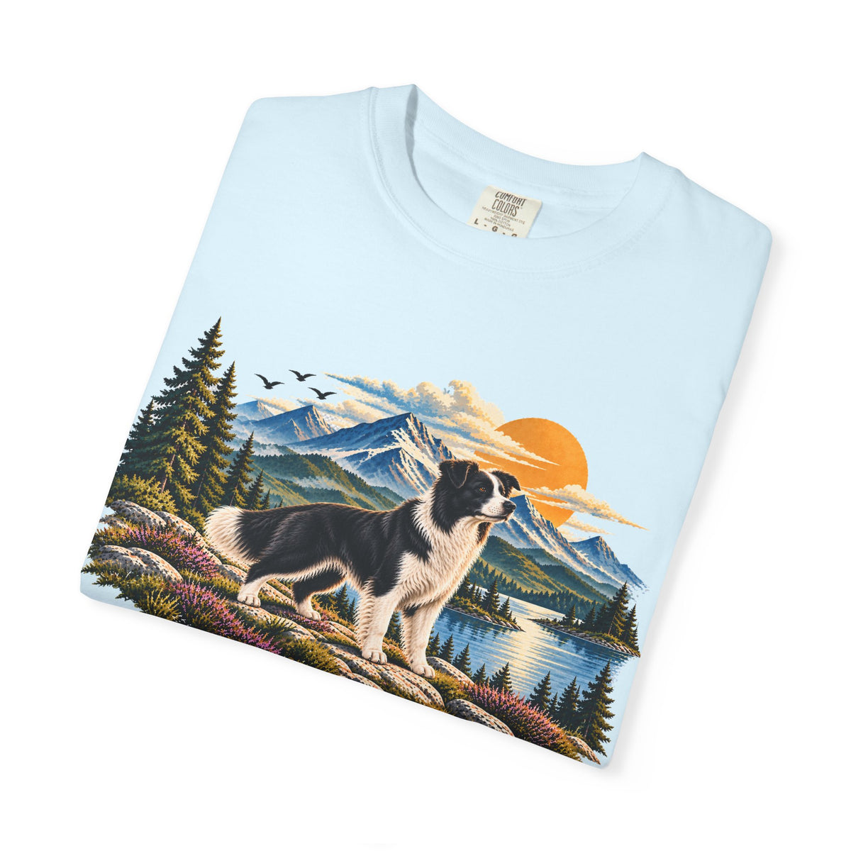 Personalised Horizon Dog T-Shirt D04