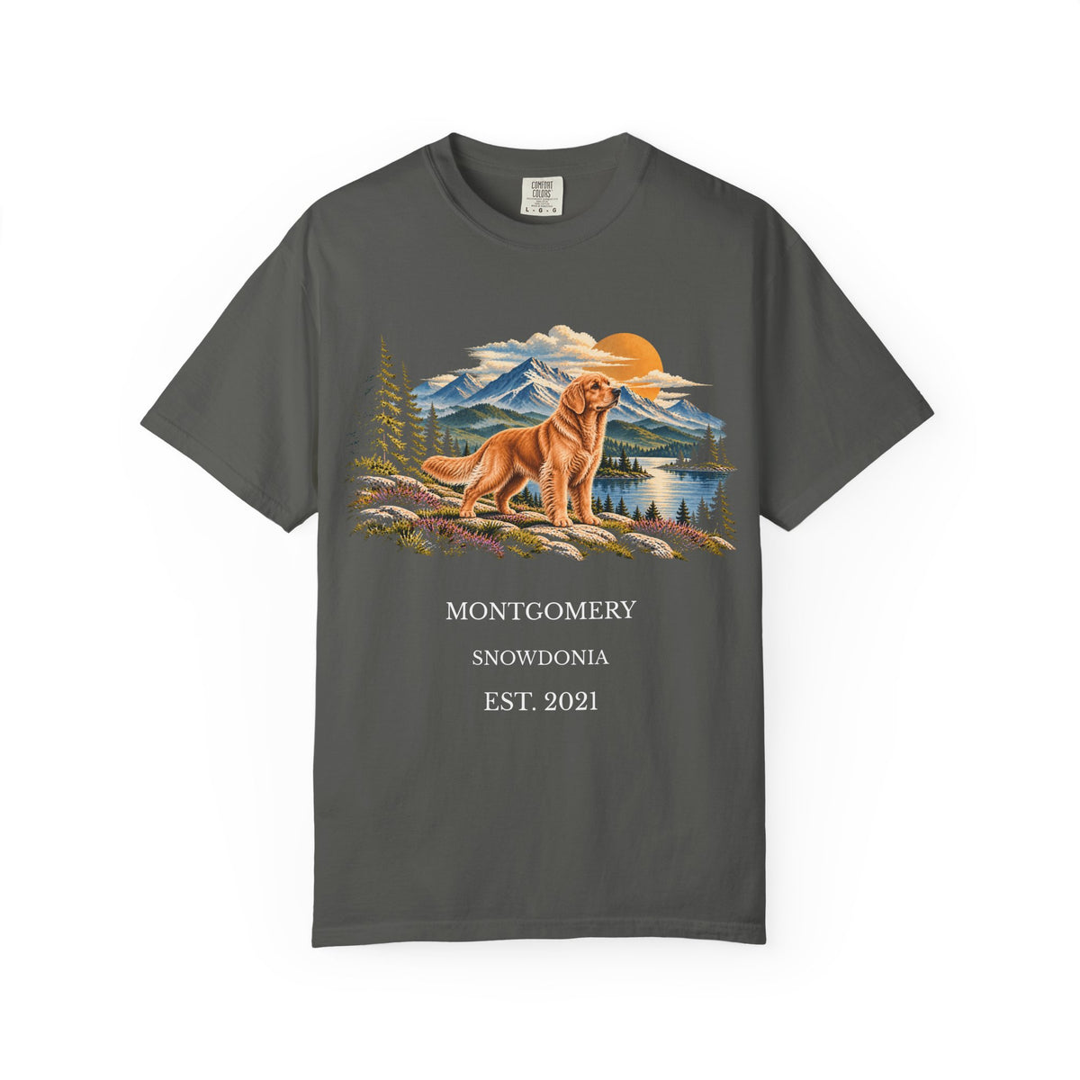Personalised Horizon Dog T-Shirt D03