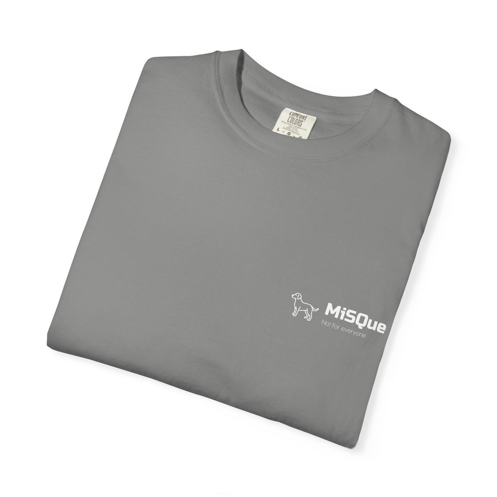 MiSQue Open Horizon T-shirt chest logo detail