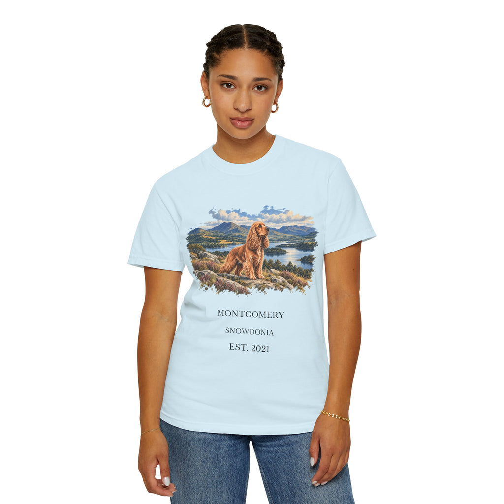 Personalised Horizon Dog T-Shirt D02