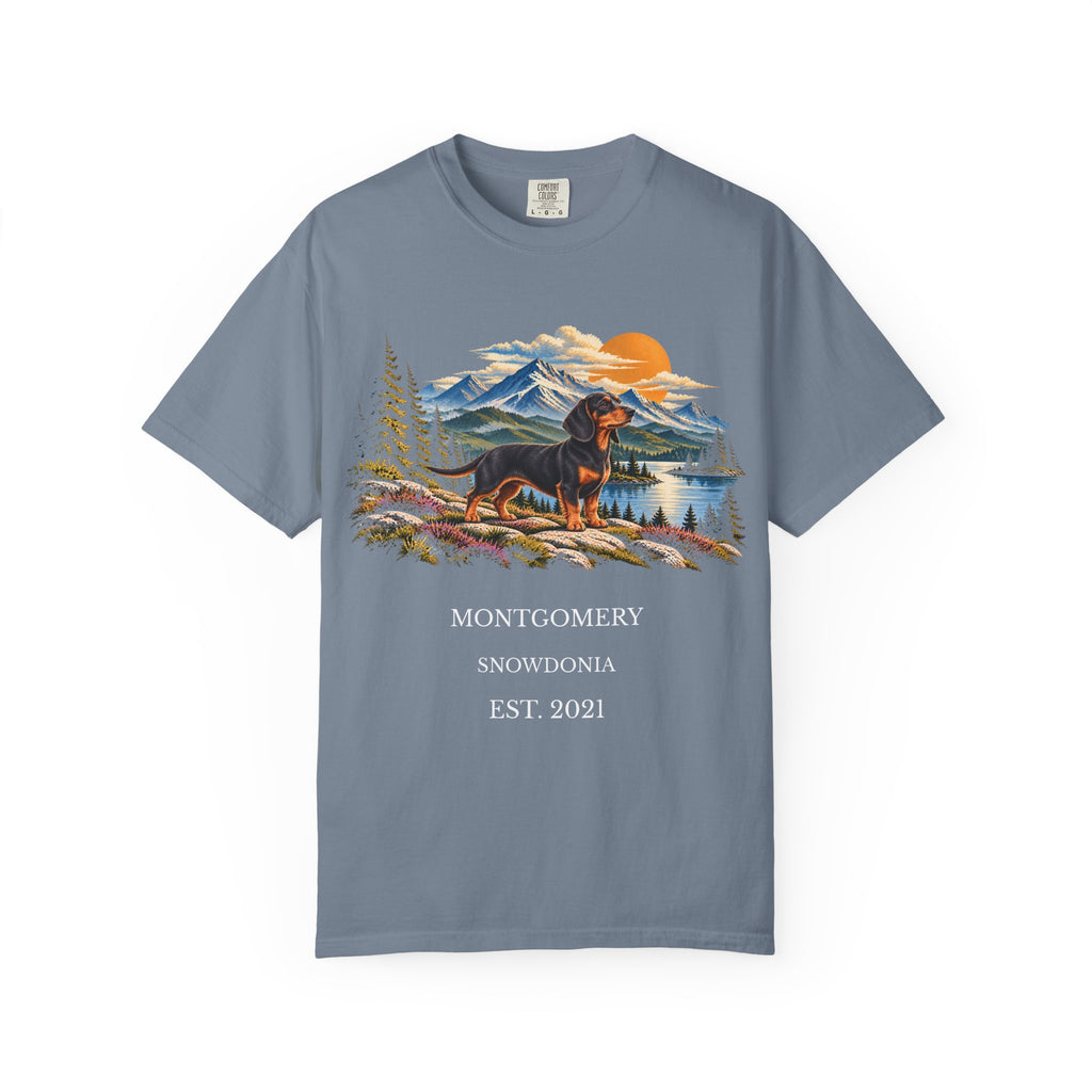 Personalised Horizon Dog T-Shirt D05