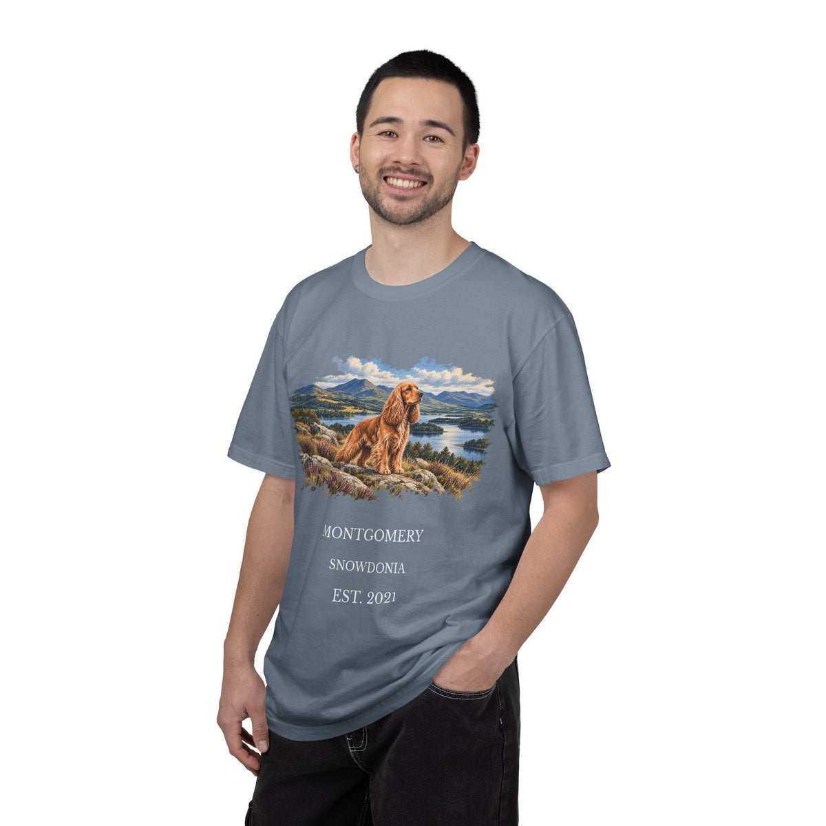 Personalised Horizon Dog T-Shirt D02