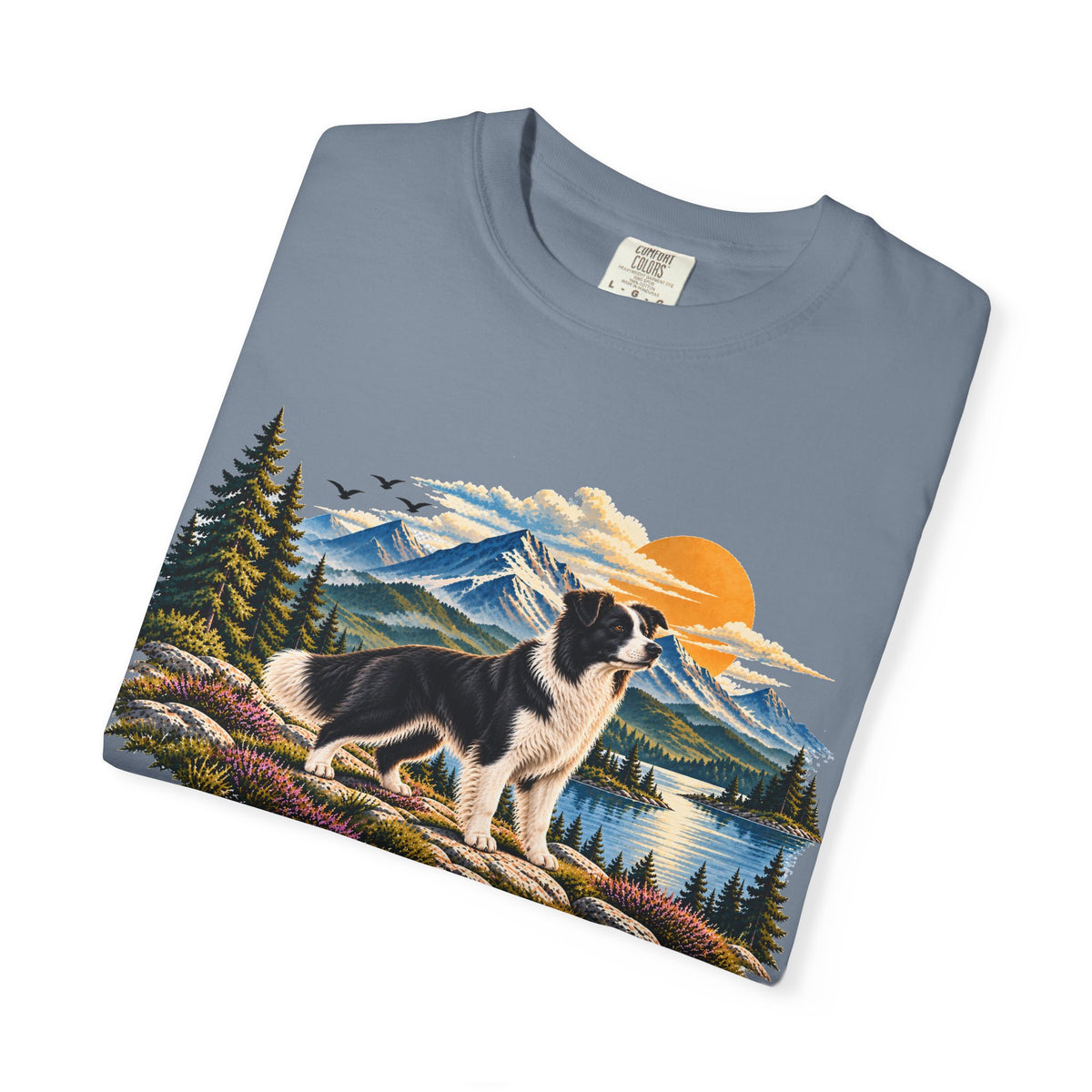 Personalised Horizon Dog T-Shirt D04