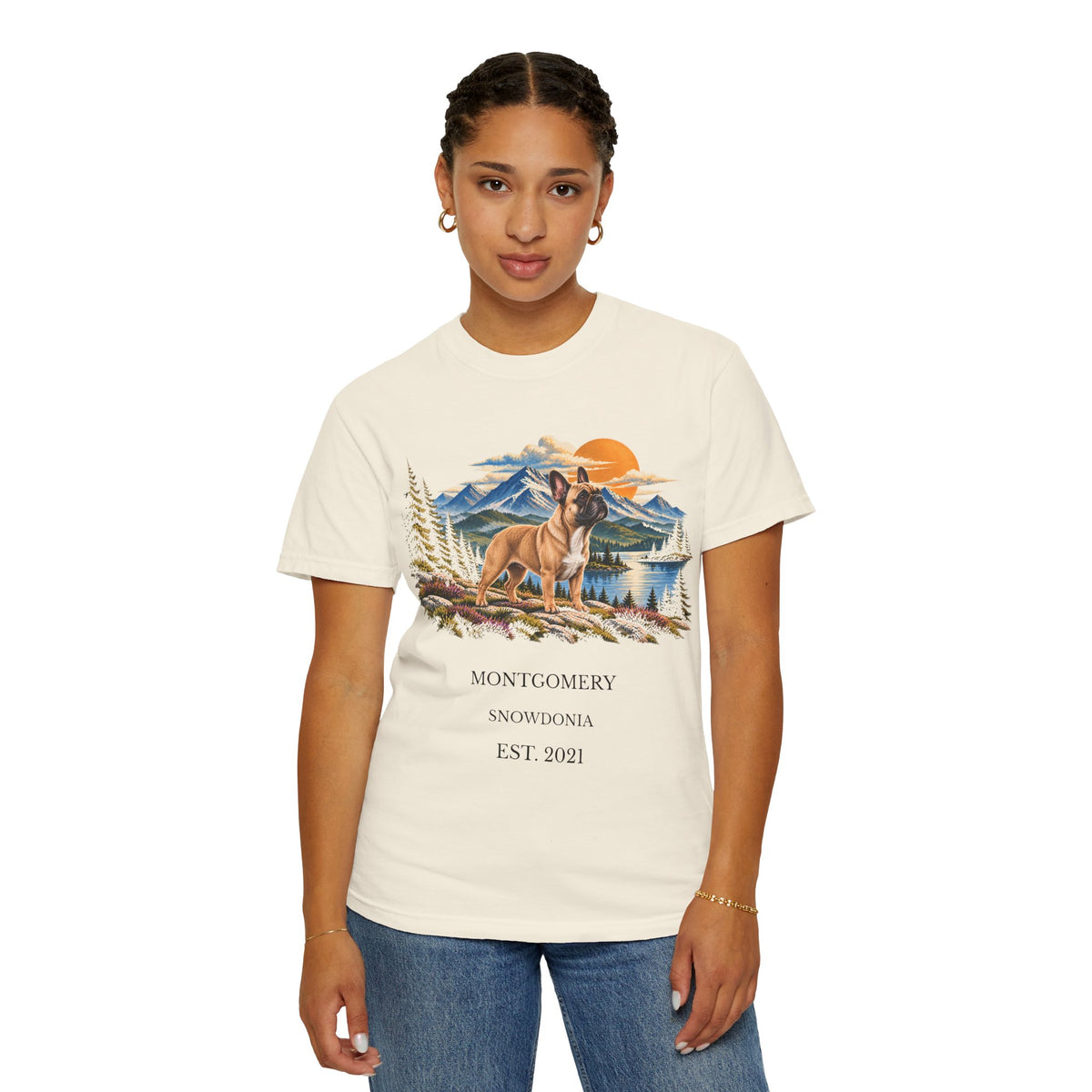 Personalised Horizon Dog T-Shirt D06