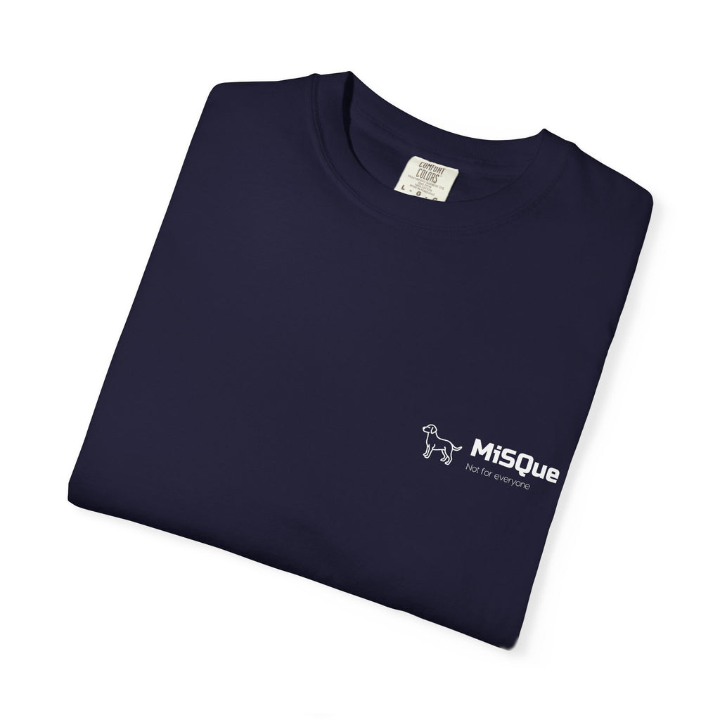 MiSQue Open Horizon T-shirt chest logo detail