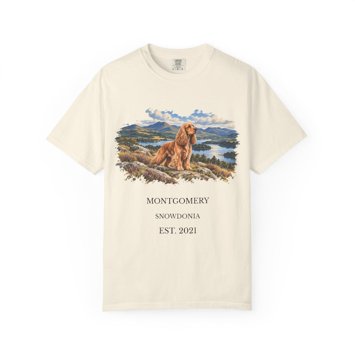 Personalised Horizon Dog T-Shirt D02