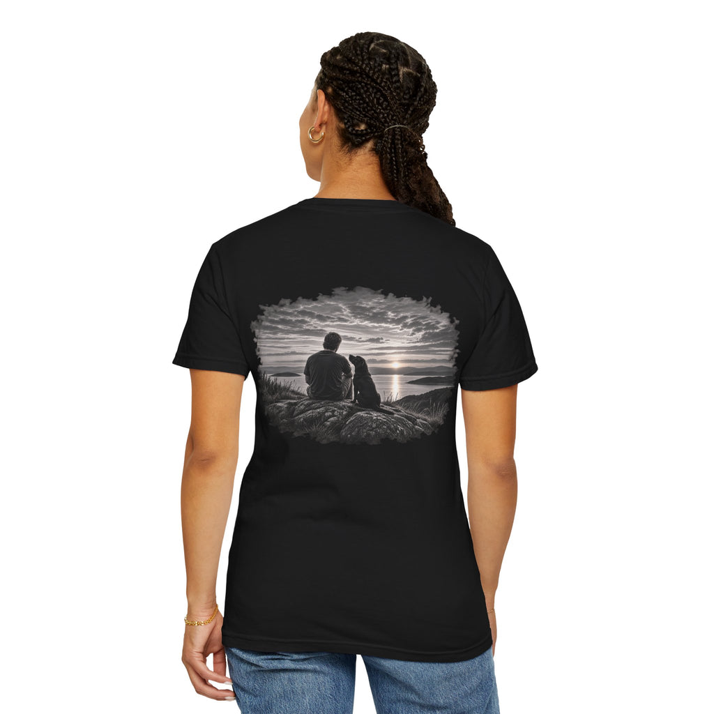 MiSQue Sunset Horizon — Labrador T-Shirt