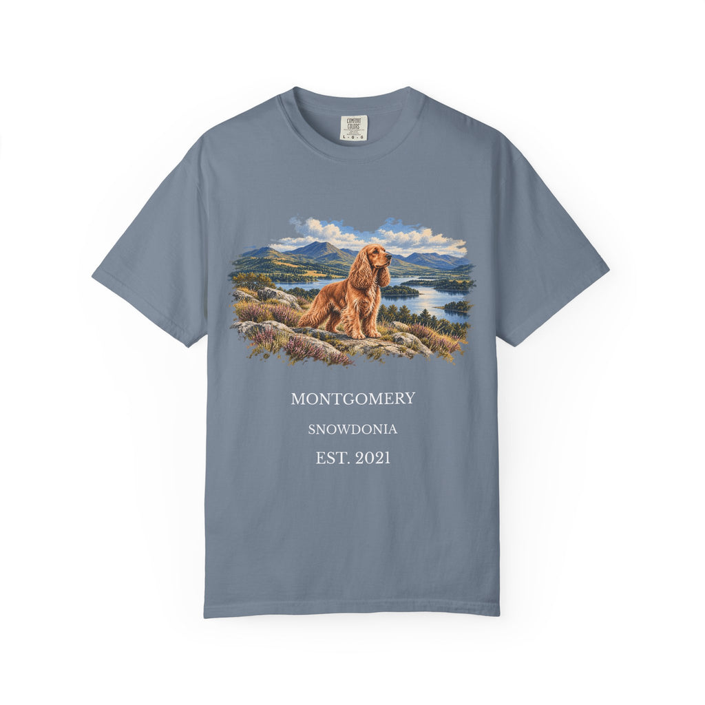 Personalised Horizon Dog T-Shirt D02