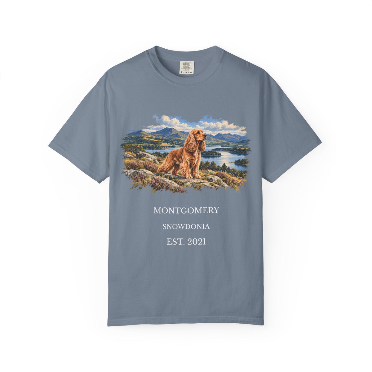 Personalised Horizon Dog T-Shirt D02