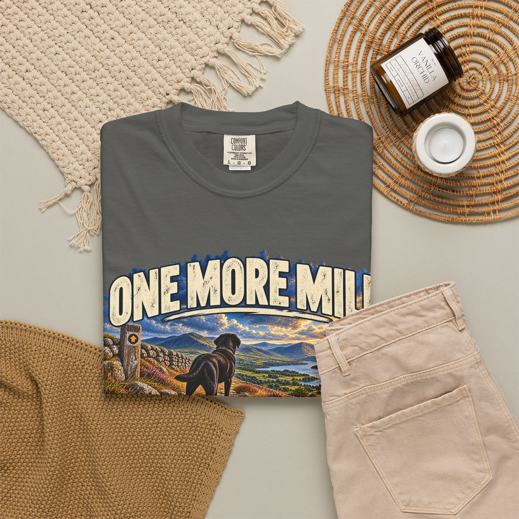 MiSQue Walk First — One More Mile Labrador T-Shirt