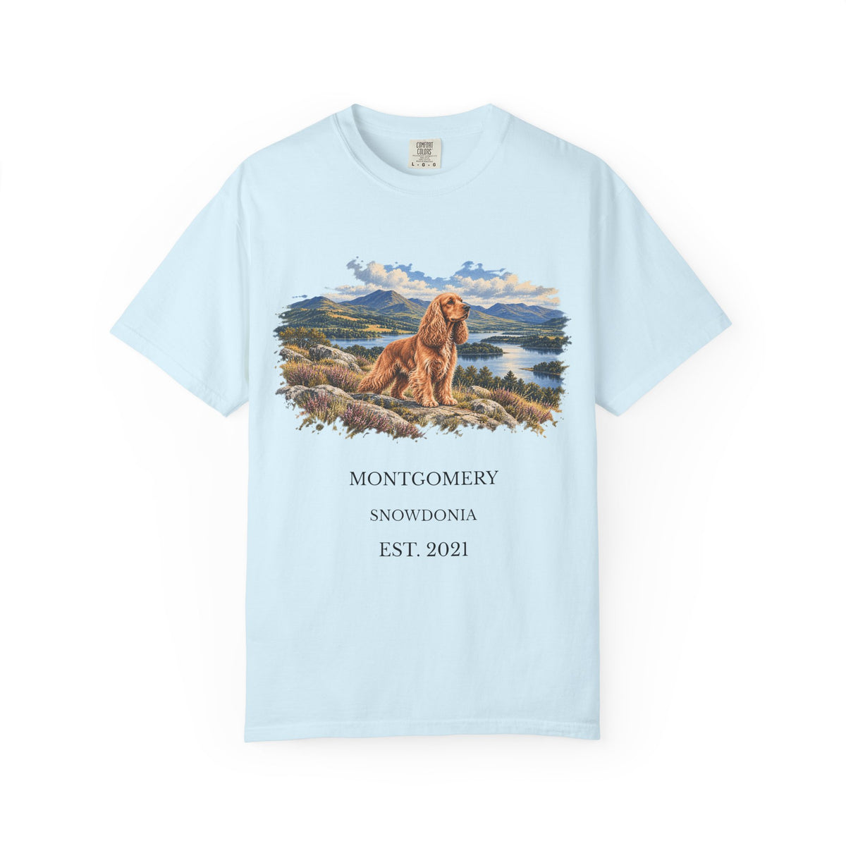 Personalised Horizon Dog T-Shirt D02