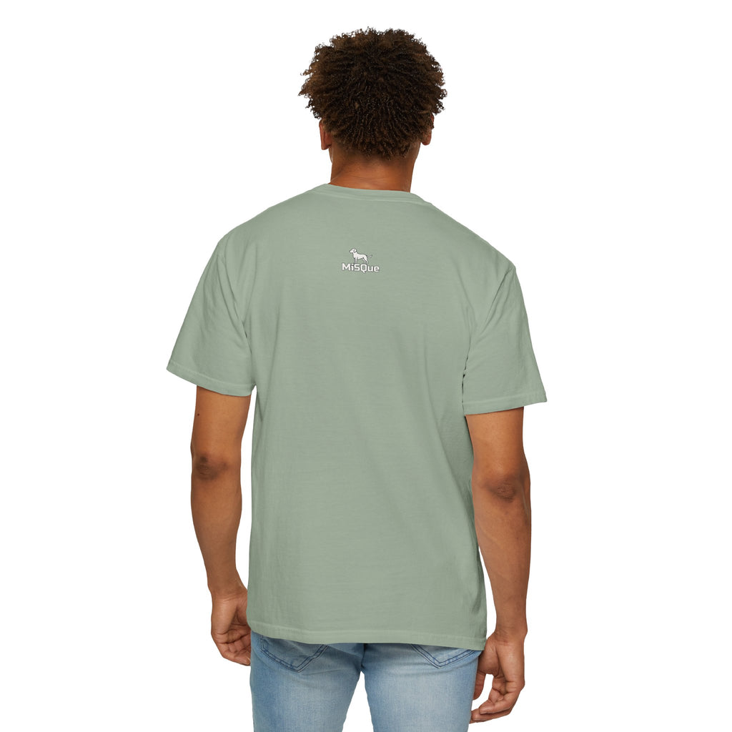 MiSQue Good Walks, Brighter Days | Walk First Labrador T-Shirt