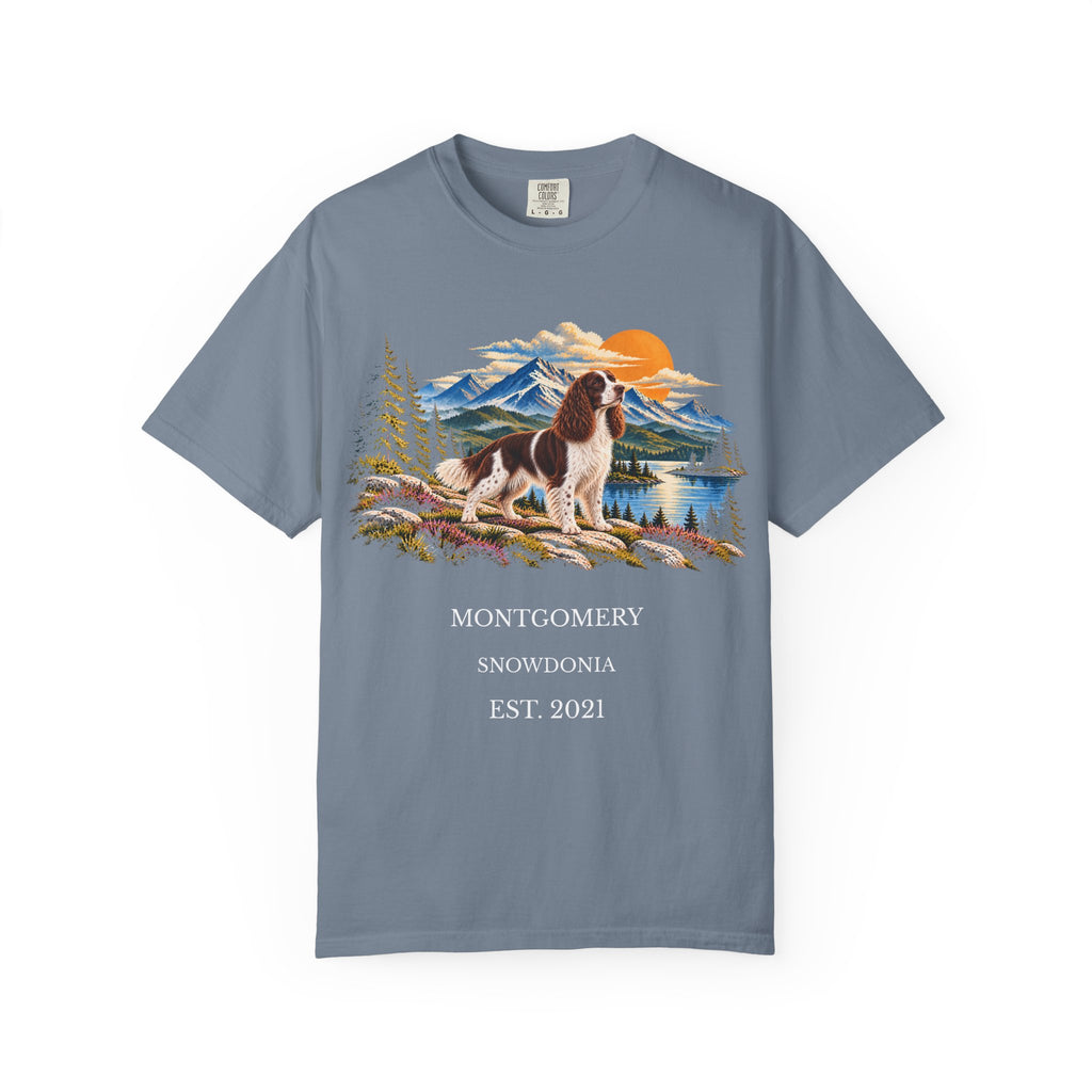 Personalised Horizon Dog T-Shirt D07