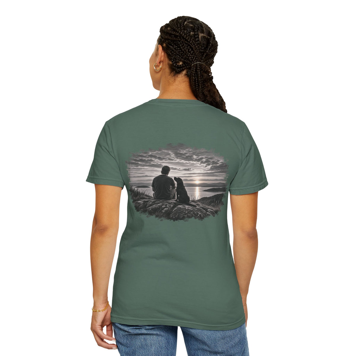 MiSQue Sunset Horizon — Labrador T-Shirt