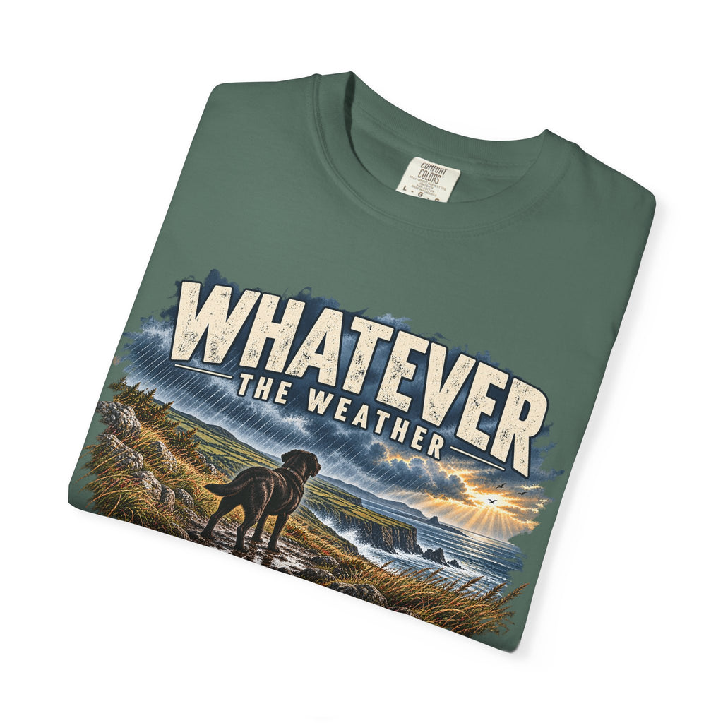 MiSQue Walk First — Whatever the Weather Labrador T-Shirt