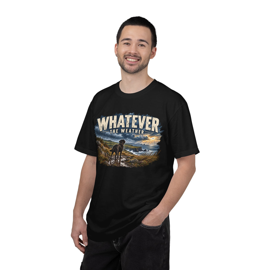 MiSQue Walk First — Whatever the Weather Labrador T-Shirt