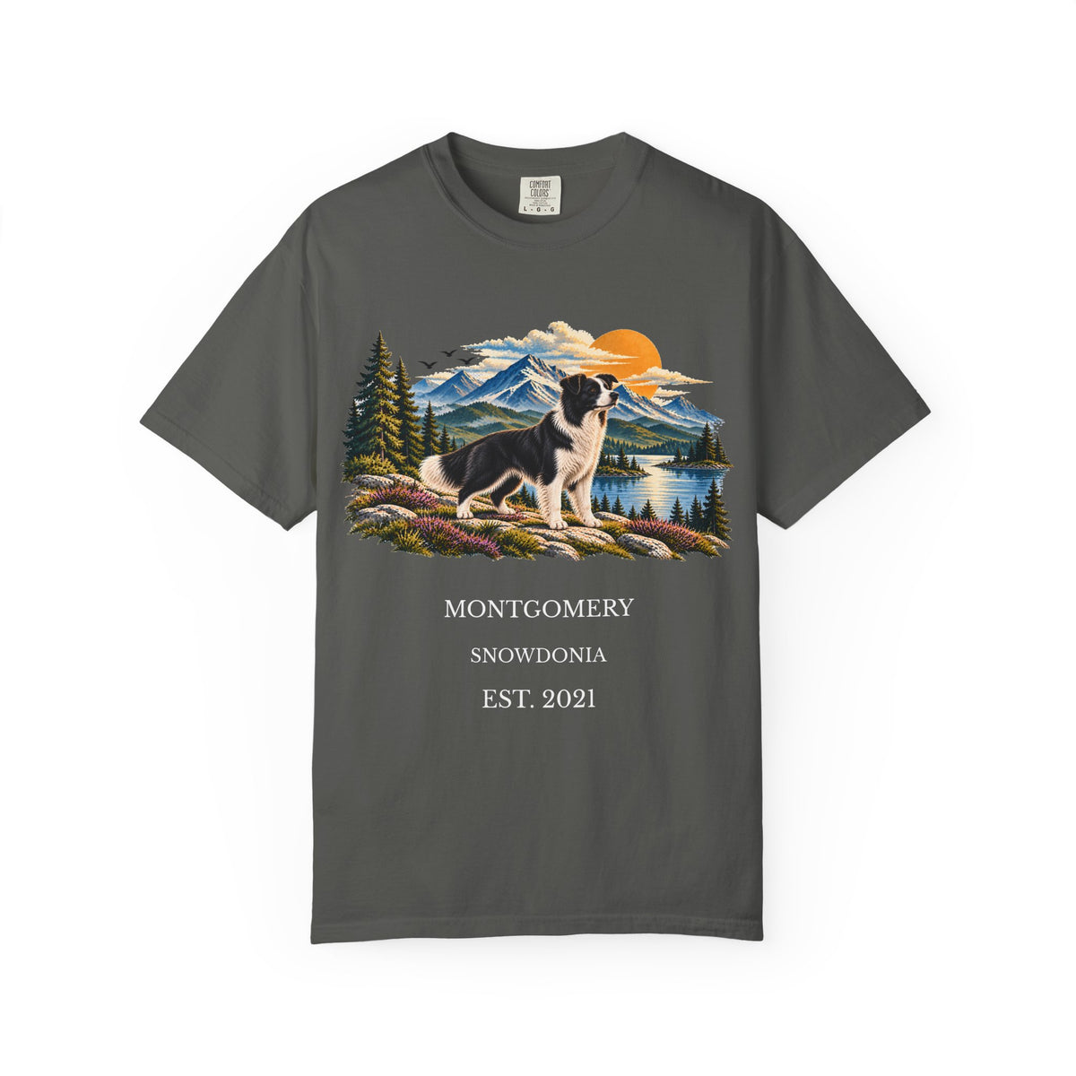 Personalised Horizon Dog T-Shirt D04