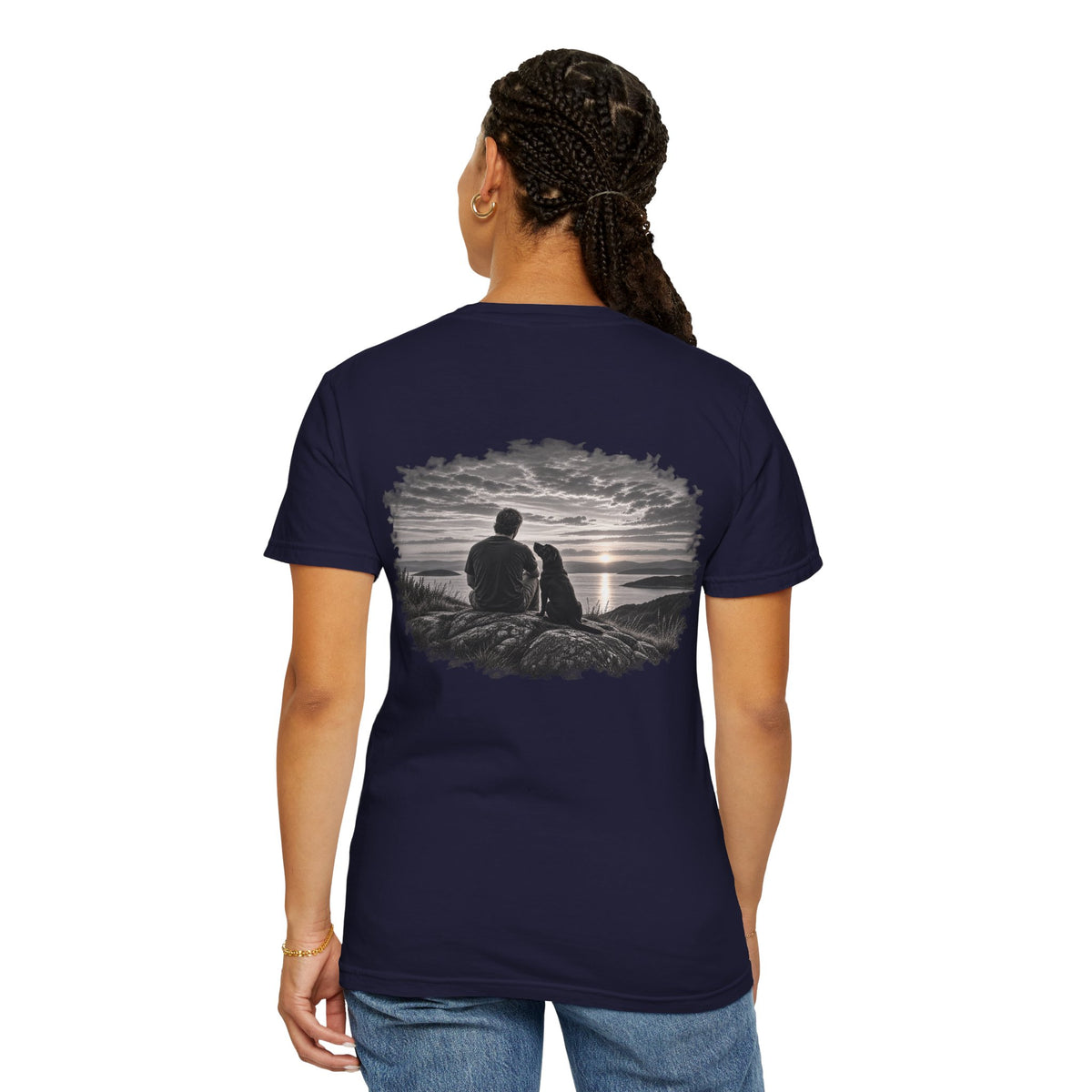 MiSQue Sunset Horizon — Labrador T-Shirt