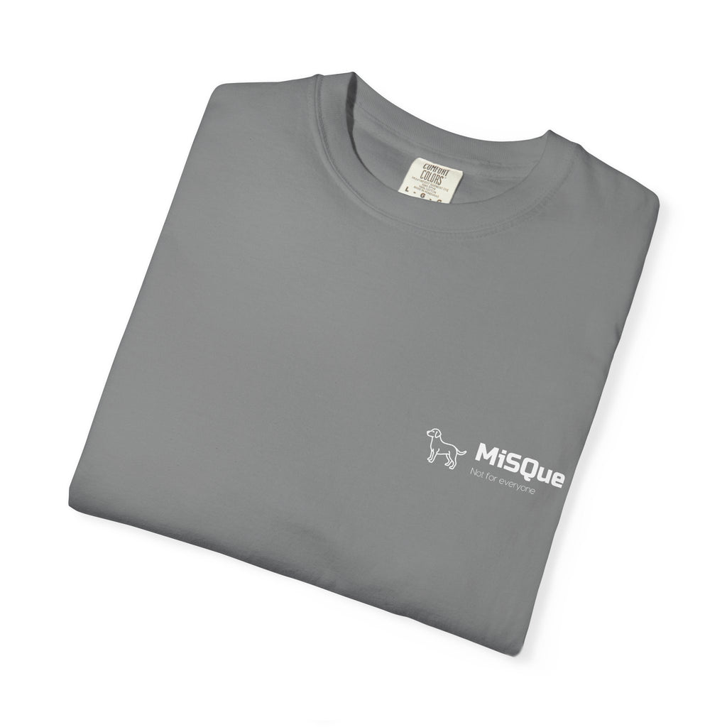 MiSQue Open Horizon T-shirt chest logo detail