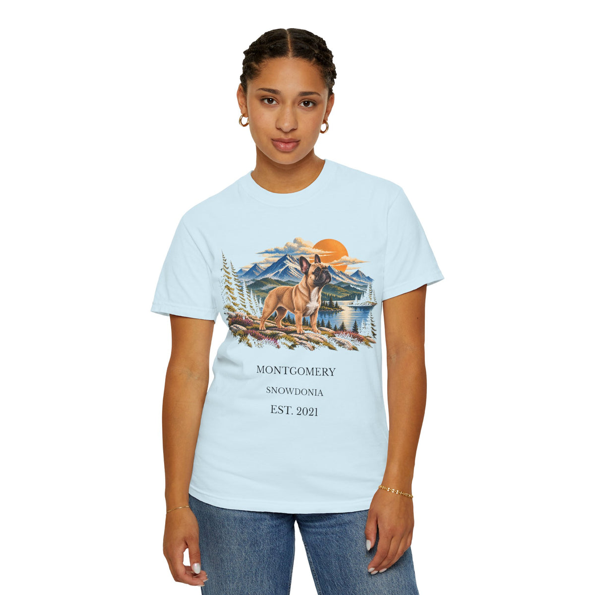 Personalised Horizon Dog T-Shirt D06