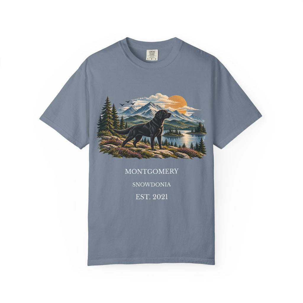 Personalised Horizon Dog T-Shirt D01