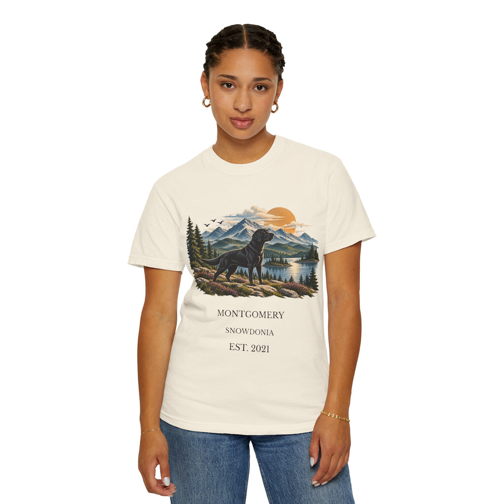 Personalised Horizon Dog T-Shirt D01