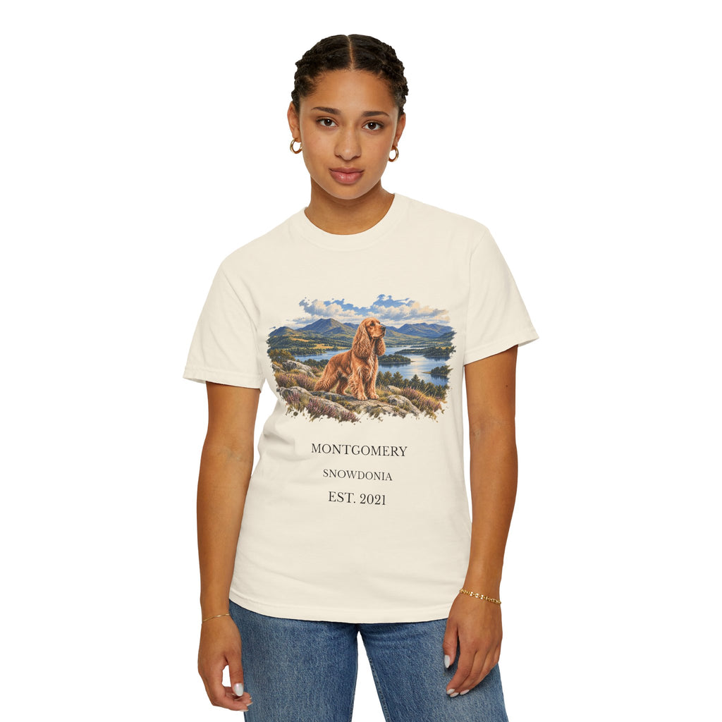 Personalised Horizon Dog T-Shirt D02