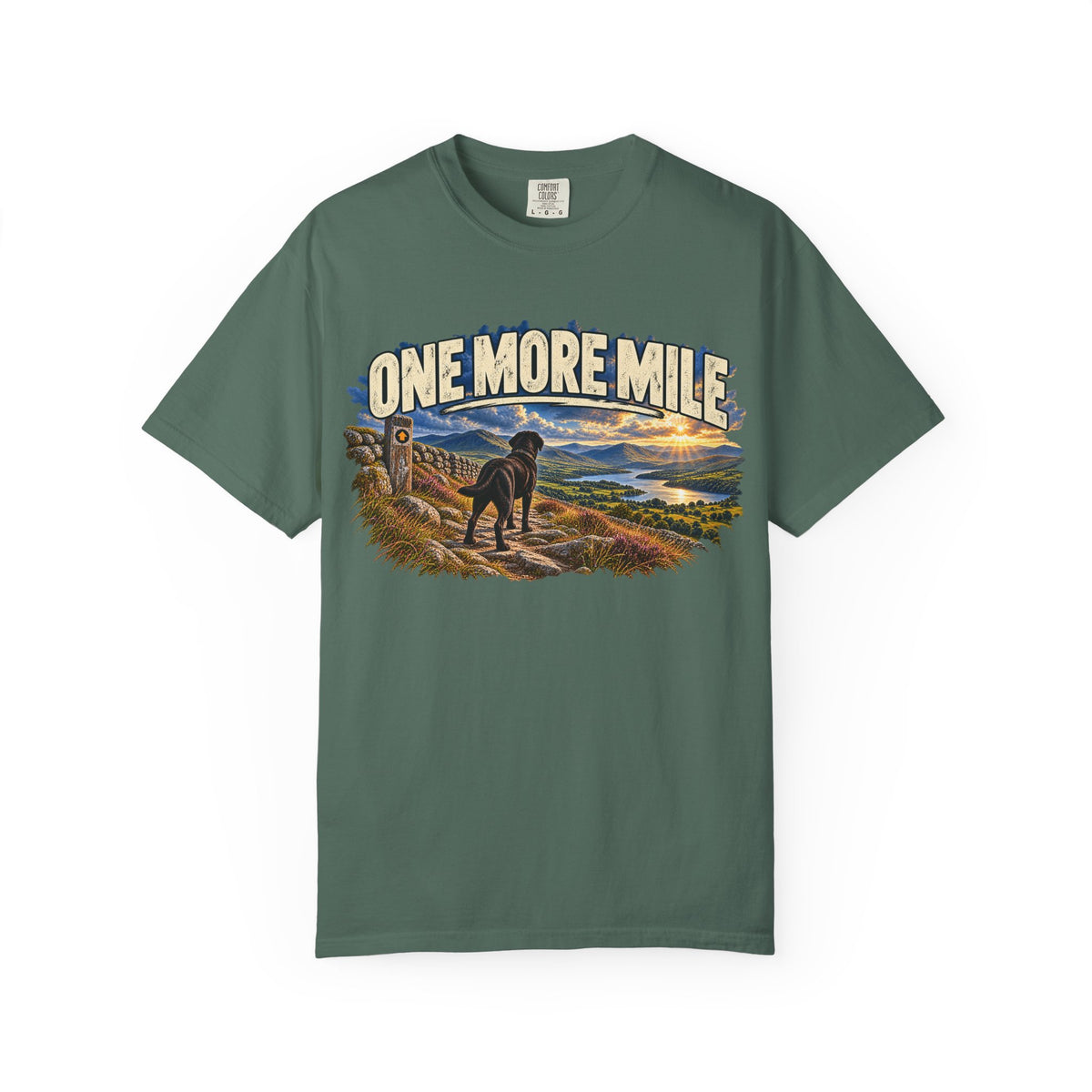 MiSQue Walk First — One More Mile Labrador T-Shirt