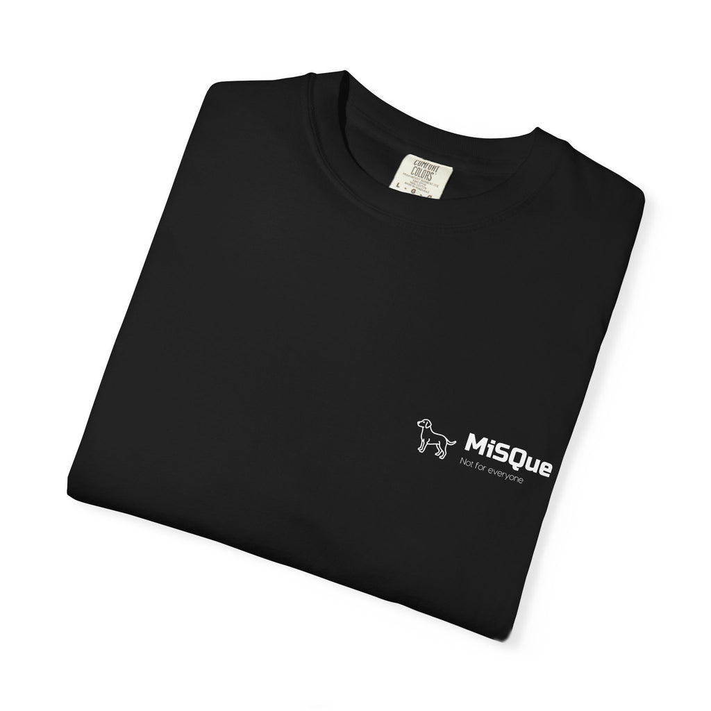 MiSQue Open Horizon T-shirt chest logo detail