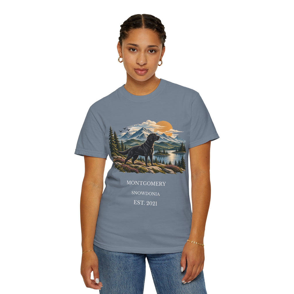 Personalised Horizon Dog T-Shirt D01
