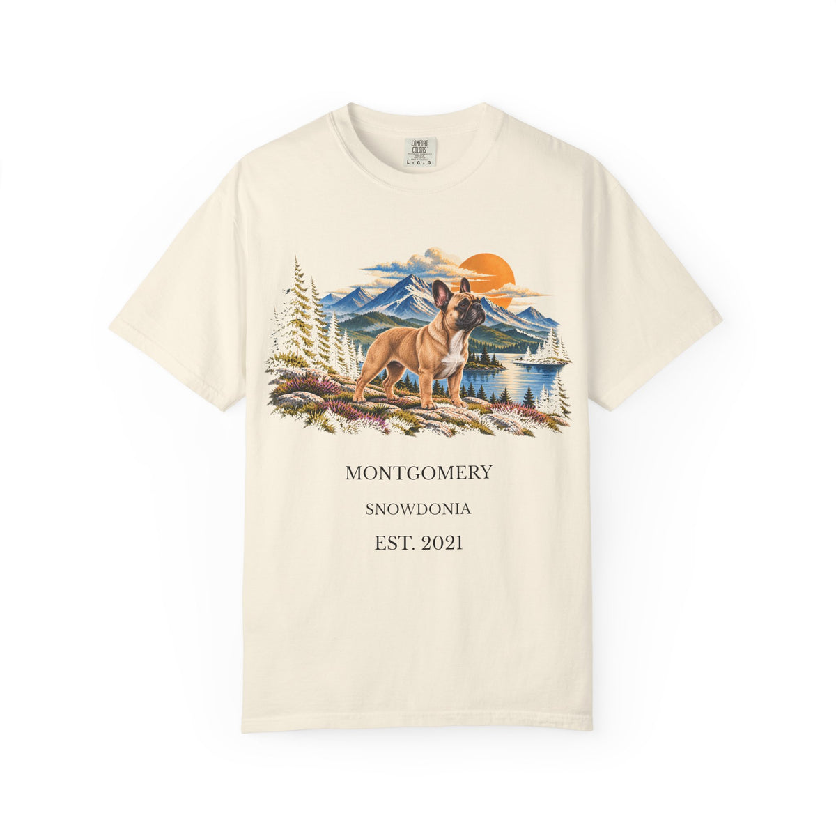Personalised Horizon Dog T-Shirt D06