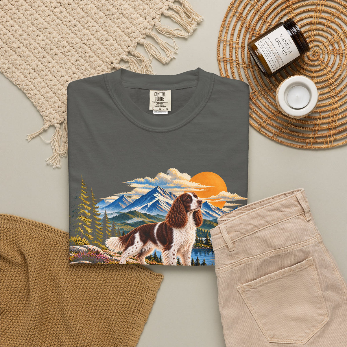 Personalised Horizon Dog T-Shirt D07