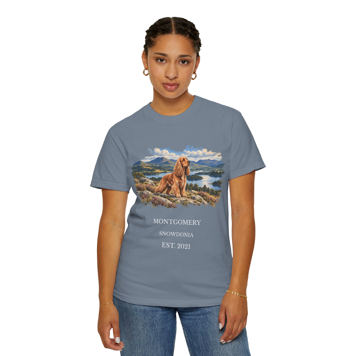 Personalised Horizon Dog T-Shirt D02