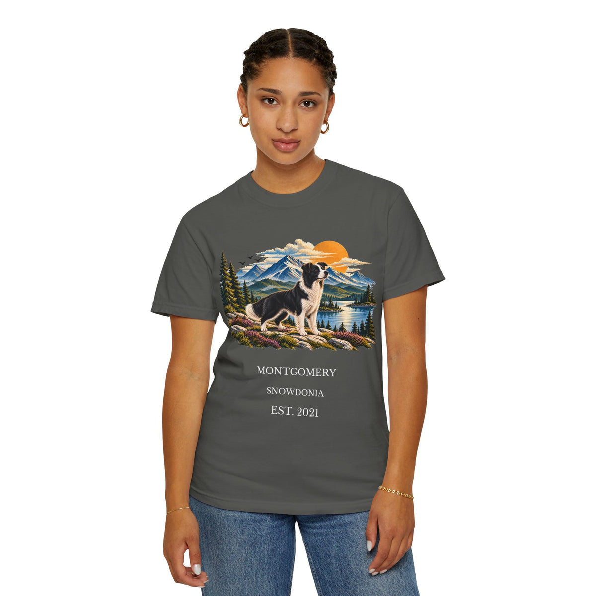 Personalised Horizon Dog T-Shirt D04