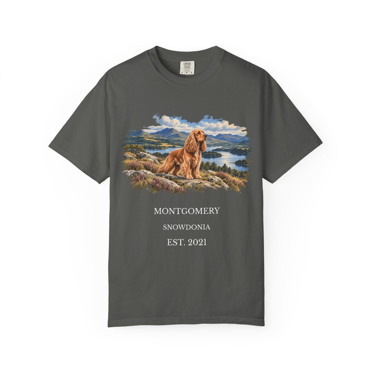 Personalised Horizon Dog T-Shirt D02