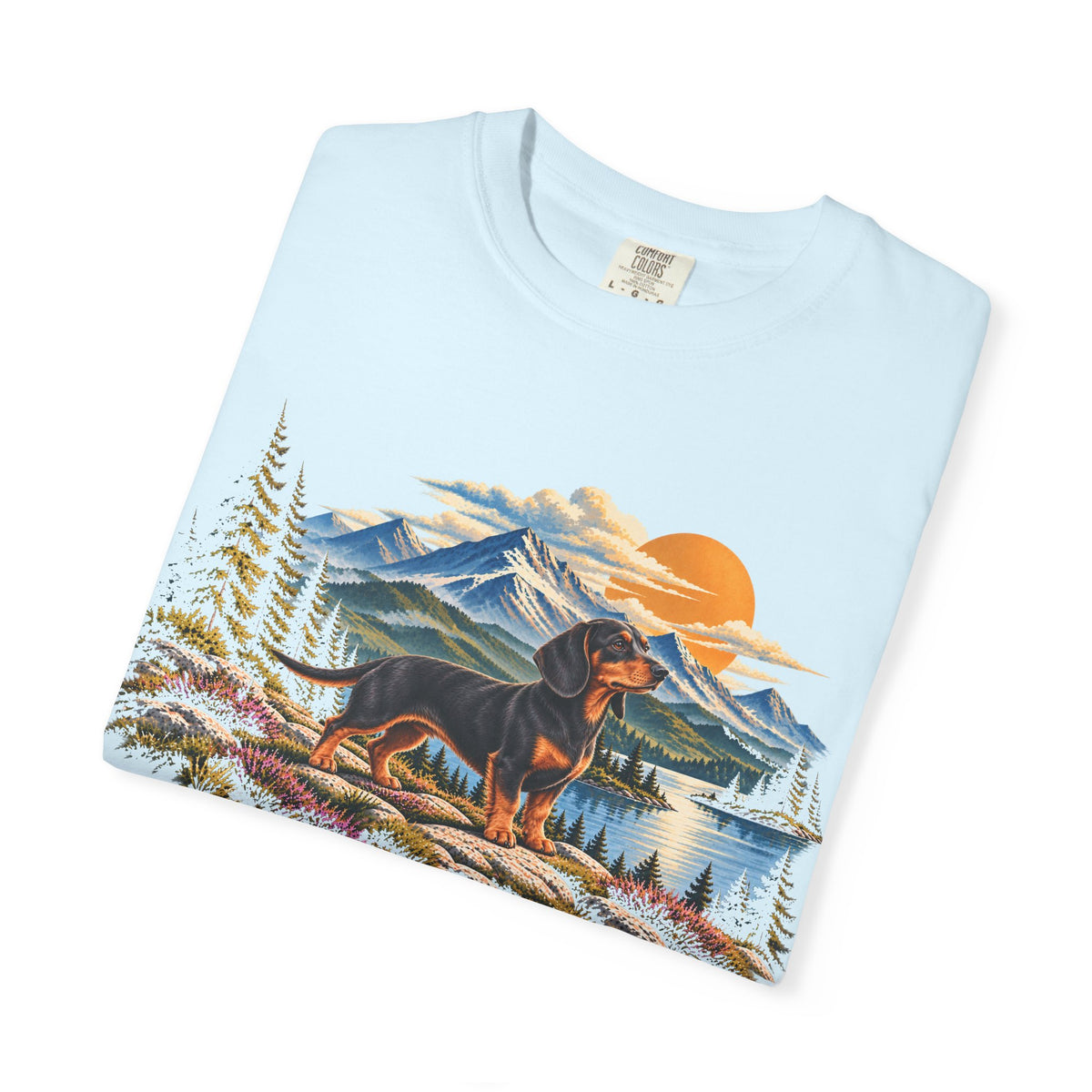 Personalised Horizon Dog T-Shirt D05