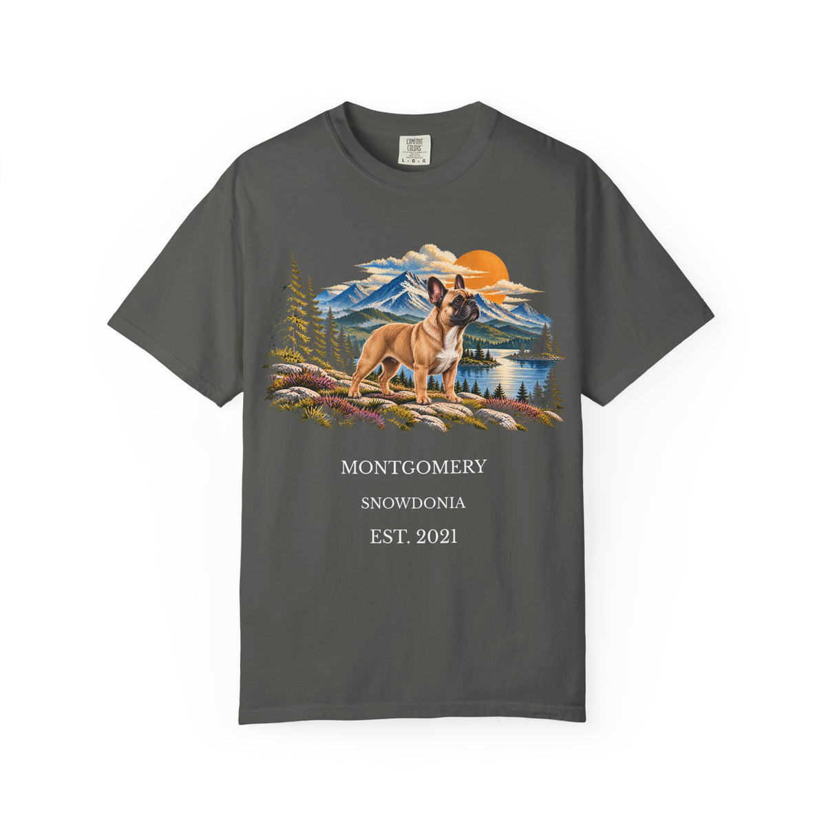Personalised Horizon Dog T-Shirt D06