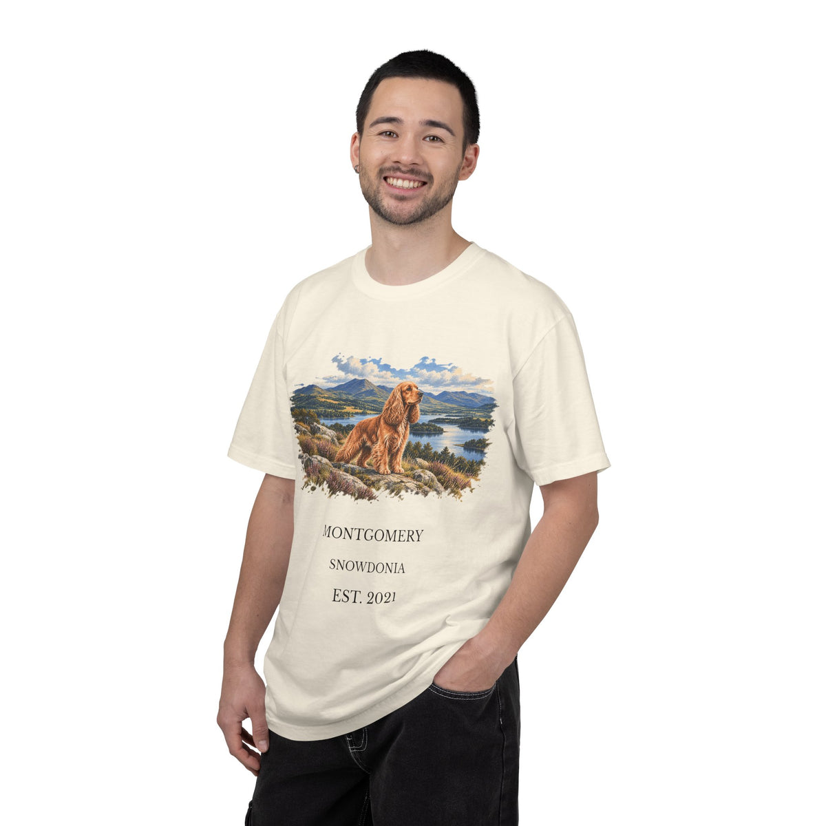 Personalised Horizon Dog T-Shirt D02