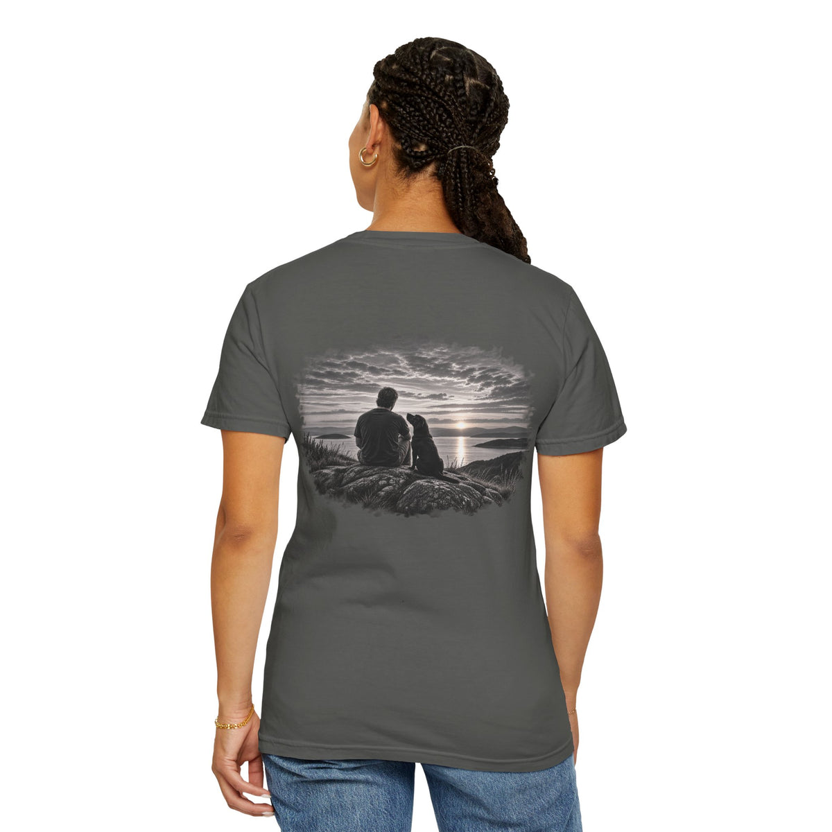 MiSQue Sunset Horizon — Labrador T-Shirt