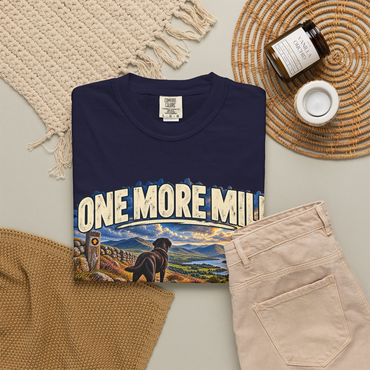 MiSQue Walk First — One More Mile Labrador T-Shirt